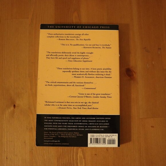 The complete Greek tragedies by Euripides, used good condition. - Picture 3 of 3